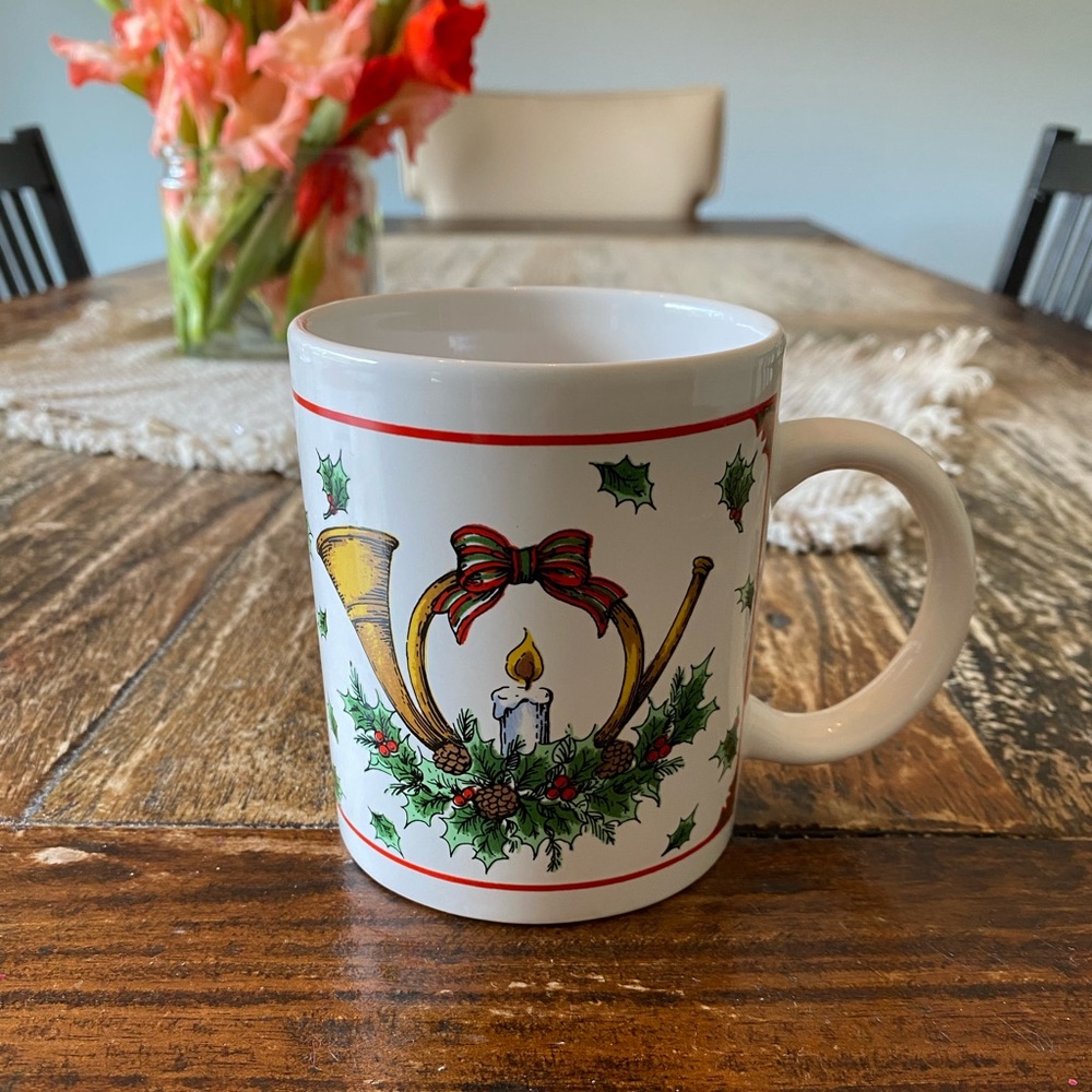 Vintage Christmas Coffee Mug